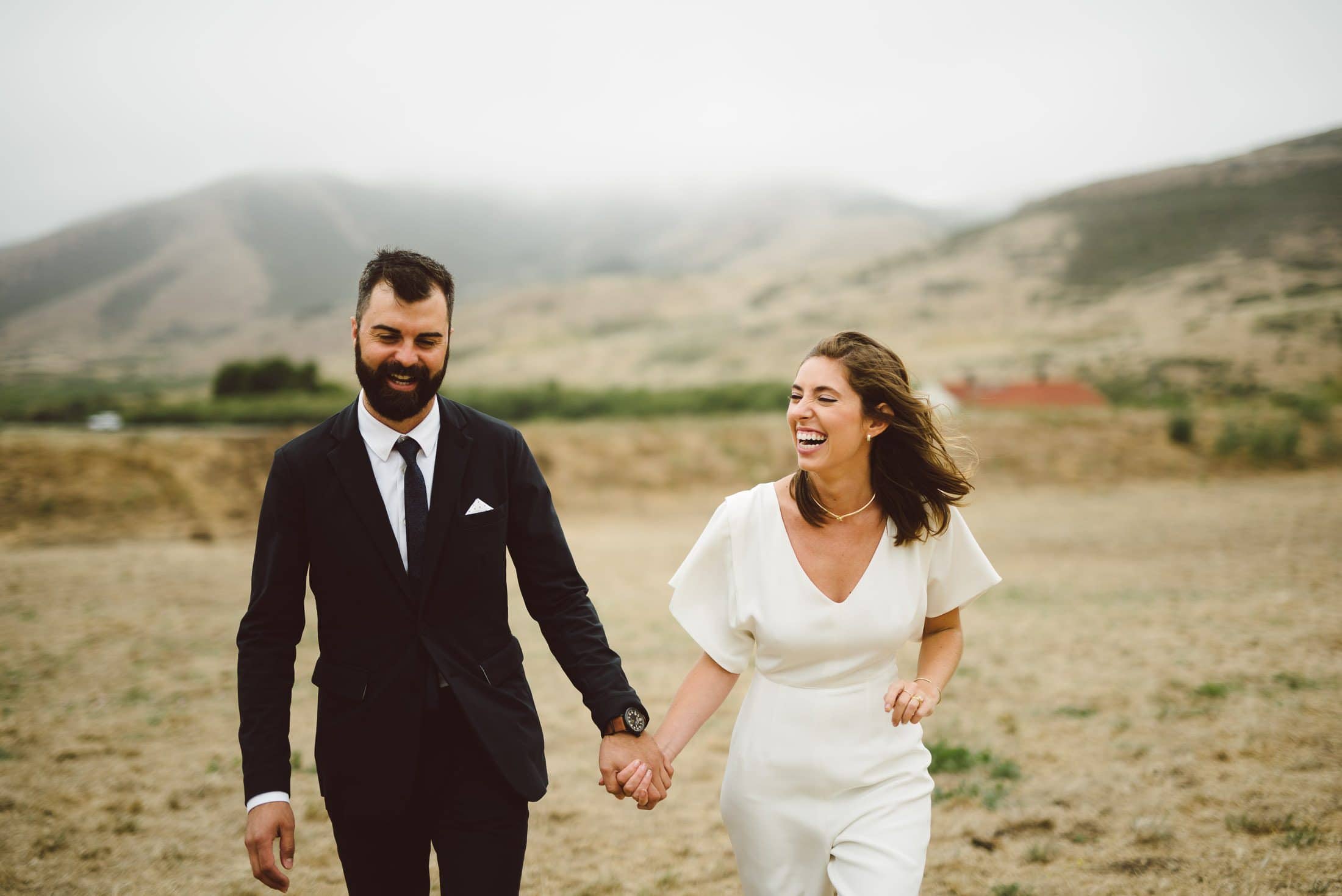 Marin Headland Wedding Portrait