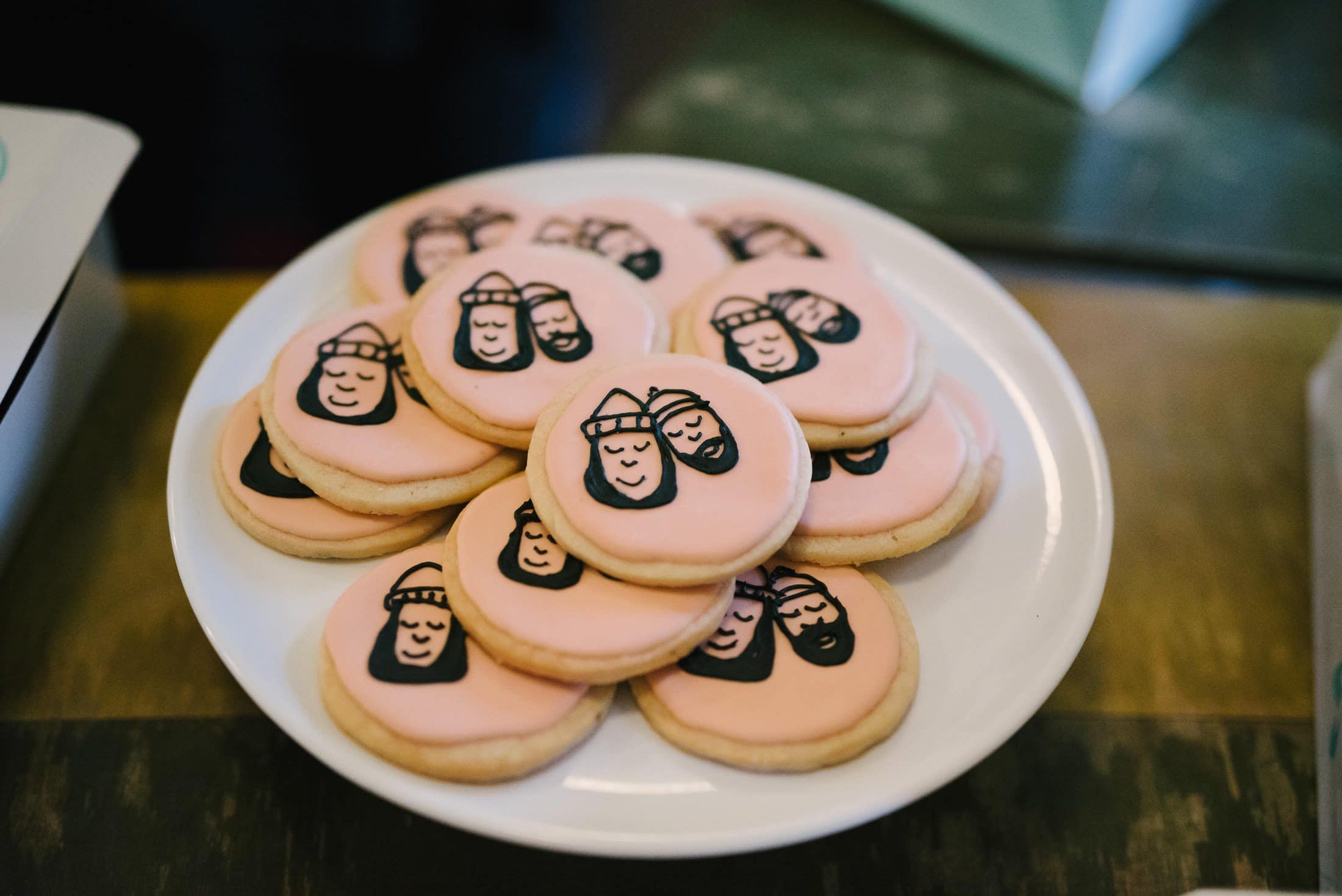 Marin Headland Center for the Arts Wedding Custom Cookies