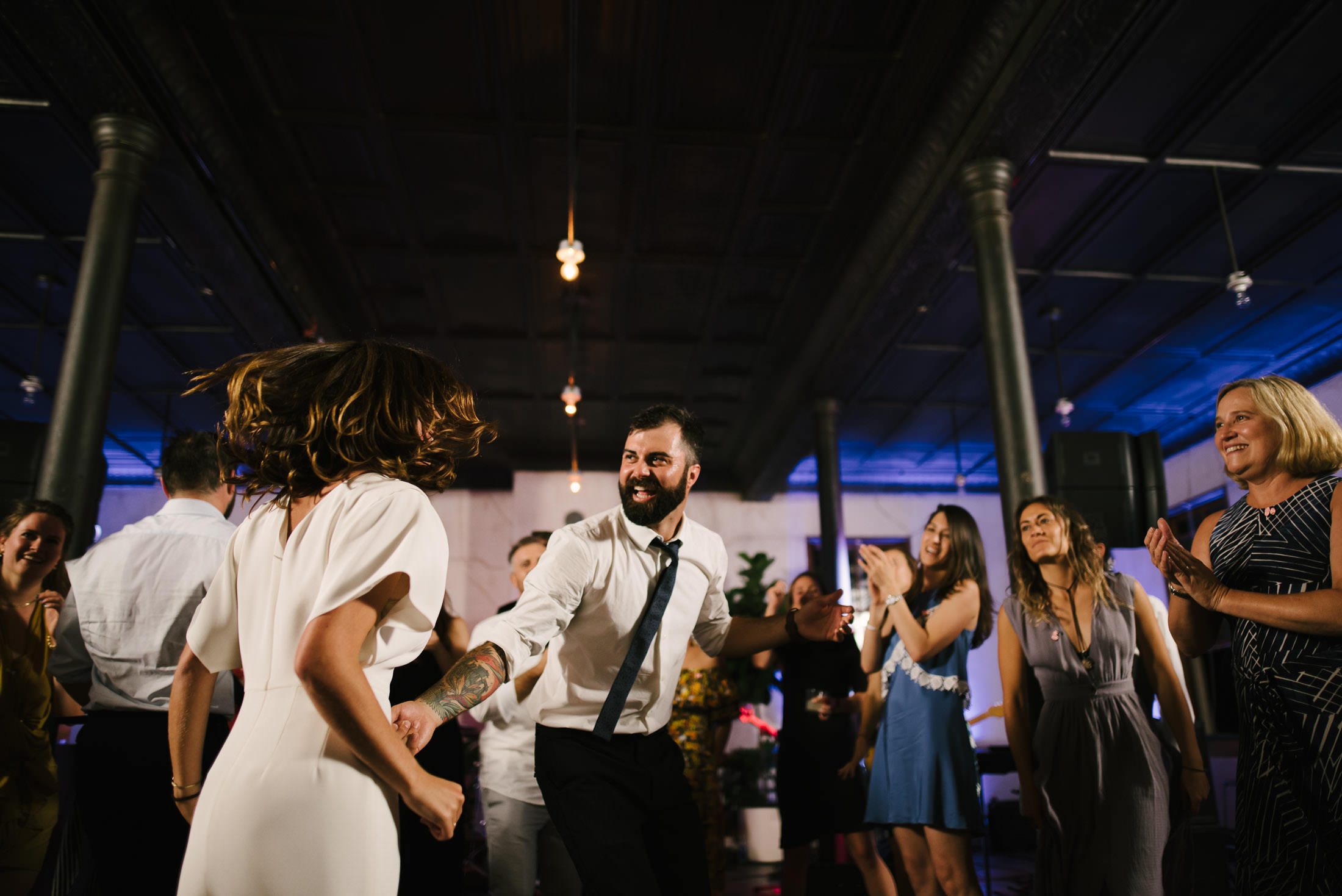 Marin Headland Center for the Arts Wedding Reception Dancing
