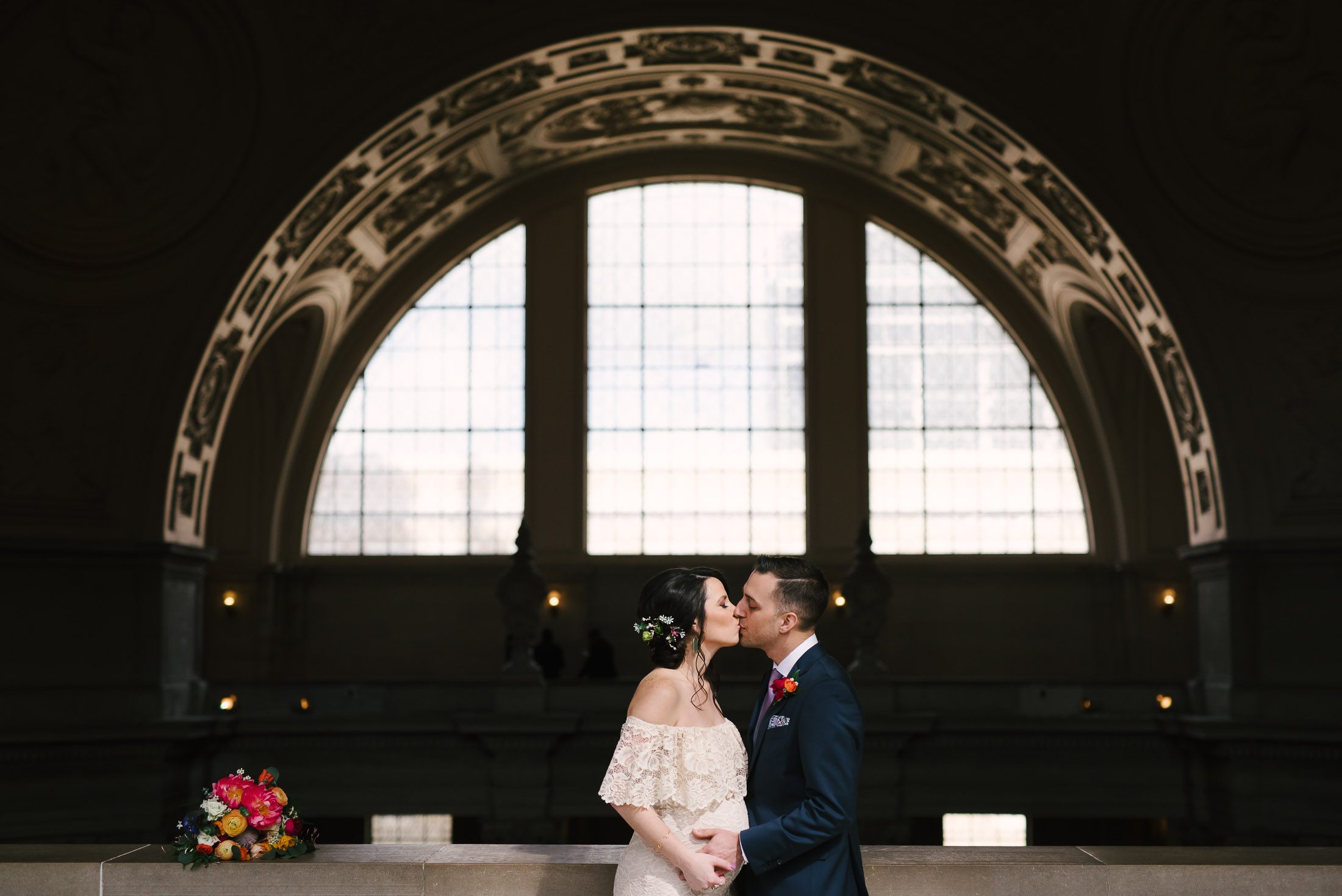 San Francisco City Hall Wedding 4th Floor