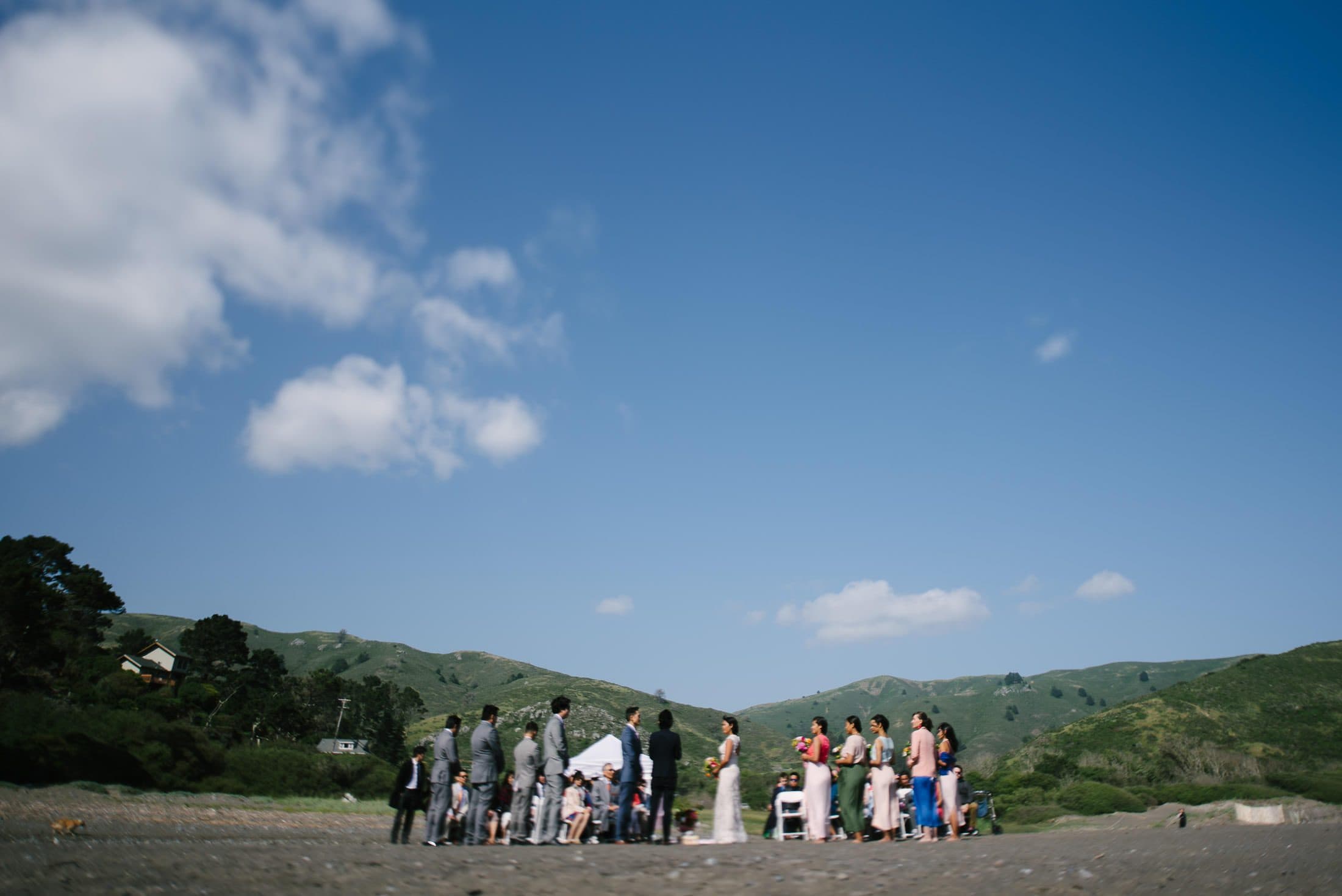 Muir Beach Wedding Ceremony