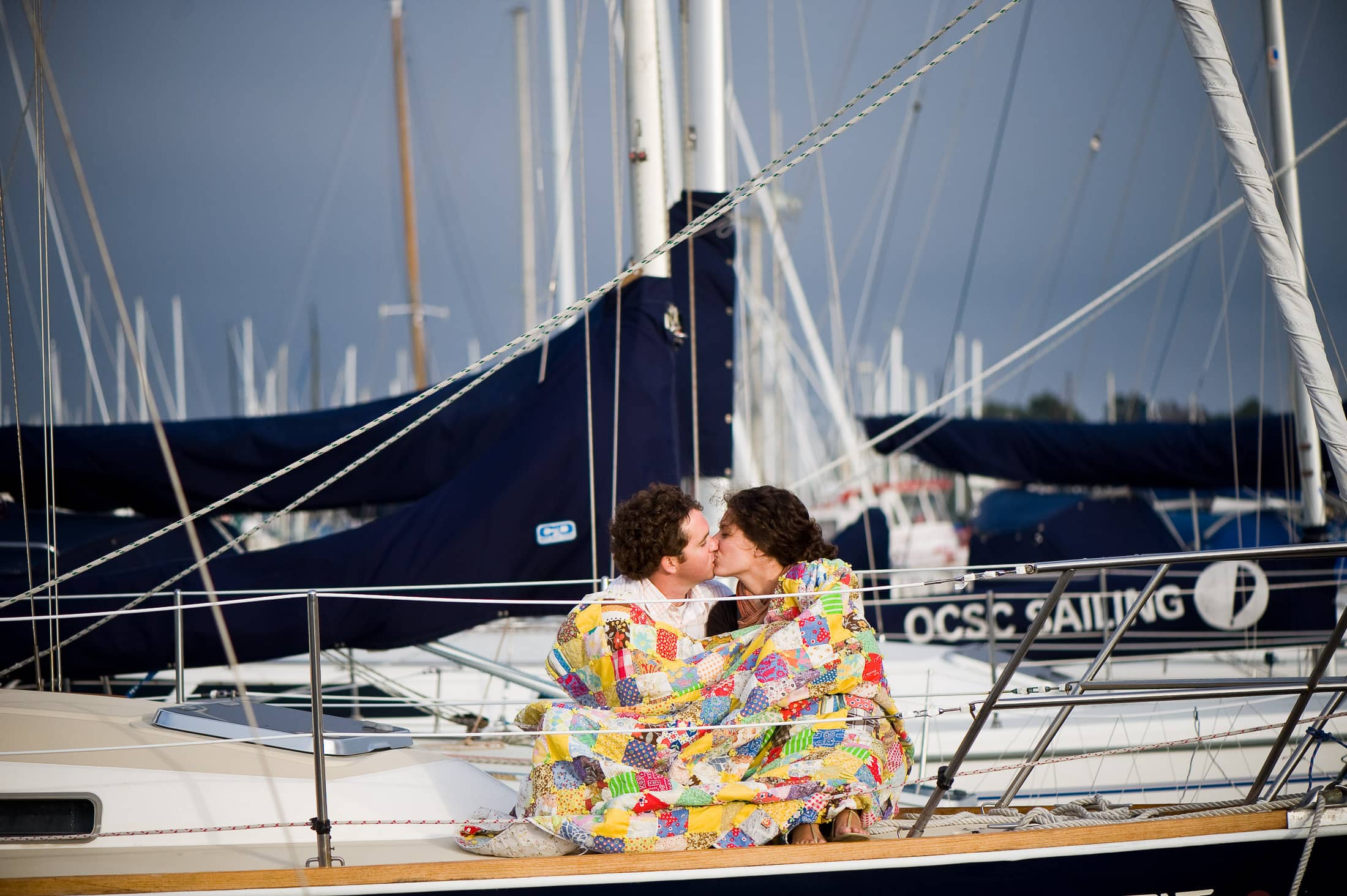Windy Berkeley Marina Engagement
