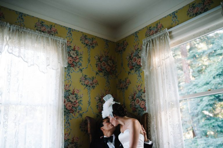 Victorian Mad Hatter Garden Wedding in Atherton