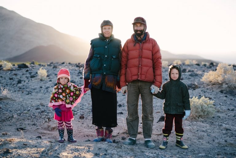 Saline Valley Family Portrait