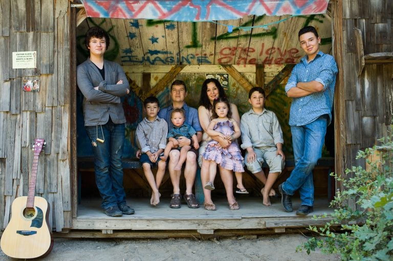 Portraits of Family of Six