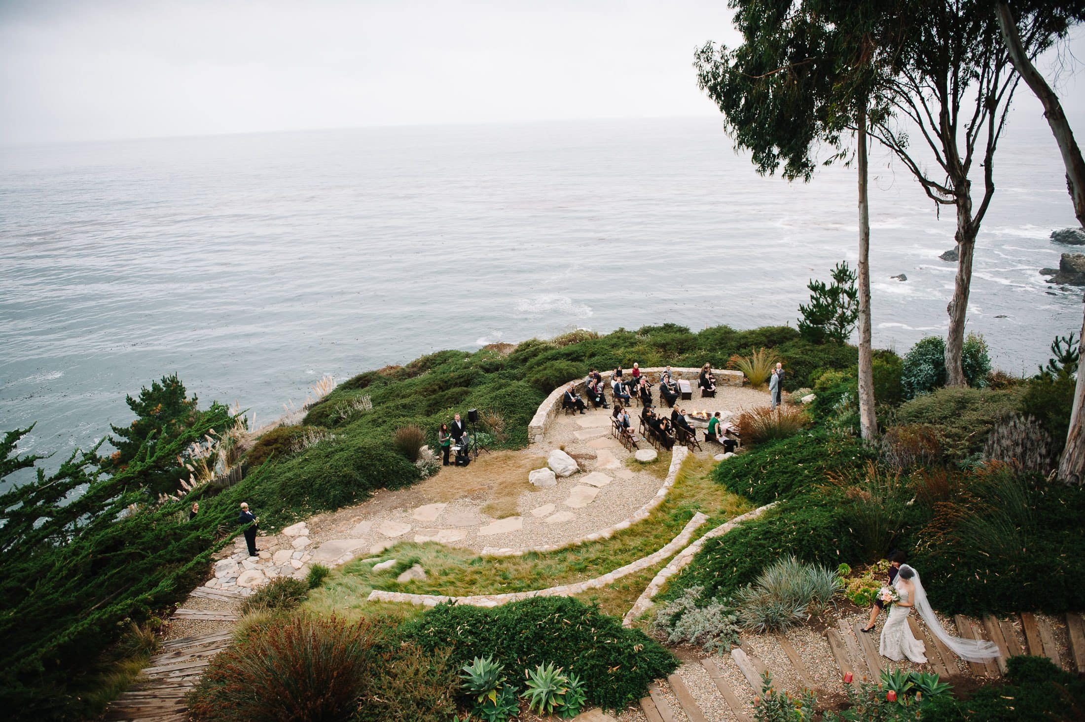 Wind And Sea Wedding In Big Sur Ca Gabriel Harber Photography