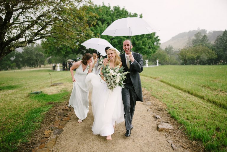 Rainy Wedding at the Triple S Ranch