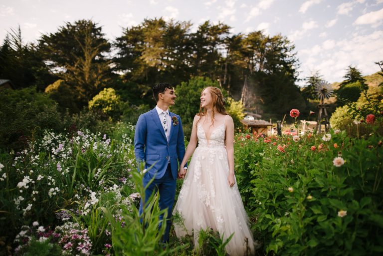 A Magical Weekend Wedding in Mendocino at the Oz Farm