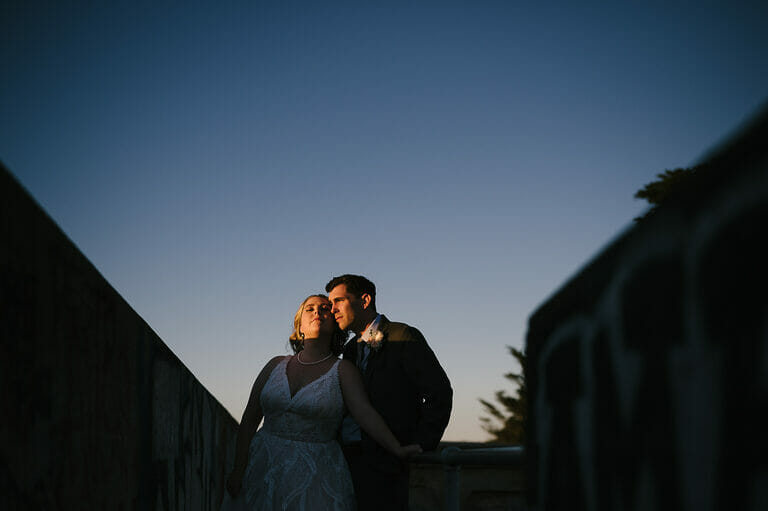 A Windy San Francisco Presidio Log Cabin Wedding